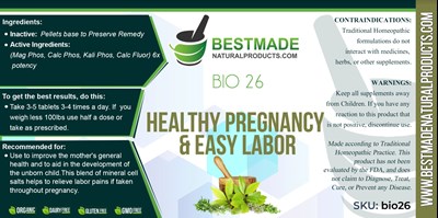 Bio26 Dosage And Administration (Bio26 Product Label)